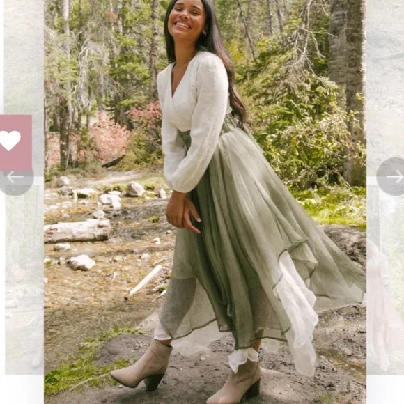 RARE Ivy City Co Green Woodland Dress BNWT - Picture 4 of 13